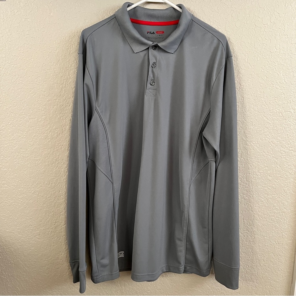 FILA Golf Long Sleeve Polo